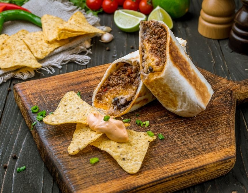 Kıymalı Burrito